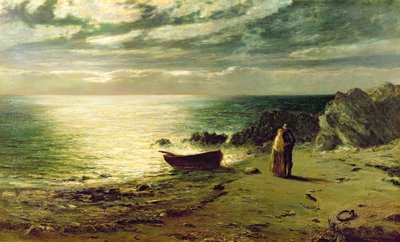 "Yö, loistavin yö, sinua ei luotu nukkumaan", 1874 tekijältä John MacWhirter